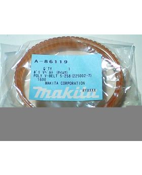 สายพาน รุ่นใหม่ สีน้ำตาล 1600 A-86119 Makita