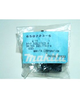 Switch SGEL115CD-4 ใหม่ 6501(12) 650223-6 Makita