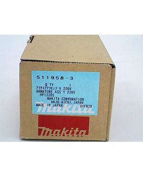 ทุ่นไฟฟ้า HP1300S HP1010 511958-3 Makita