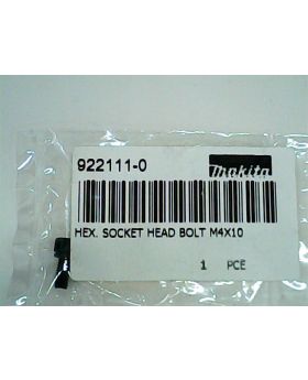 Socket Head Bolt Hex M4x10 4300BA(36) 922111-0 Makita