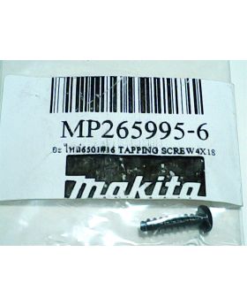 Tapping Screw 4x18 6501(16) 265995-6 Makita