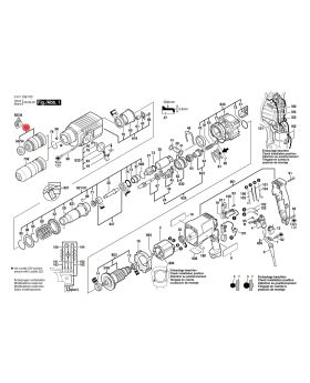 หัวจับดอก SDSplus GBH2-24DFR 1617000327 Bosch