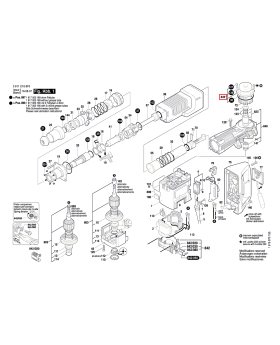 ฝาปิด GSH11E 1617000418 Bosch
