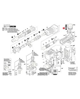 ฝาปิด GSH11E 1617000418 Bosch