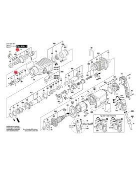 ชุดจับยึดดอก GBH2-26DE 1617000598 Bosch