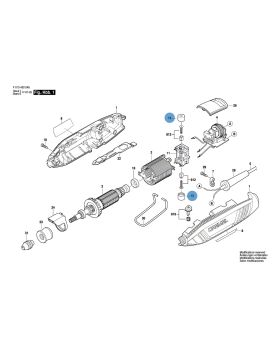 ฝาปิดบู๊ช 4250 4300(13) 2610009812 Dremel
