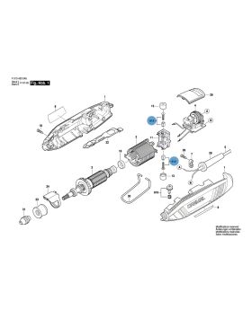 แปรงถ่าน 4250 4300(812) 2610021241 Dremel