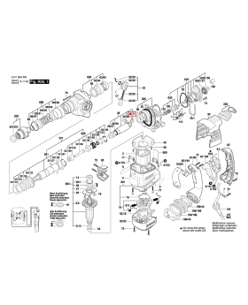 แหวนรอง GBH2-18RE 1610100016 Bosch