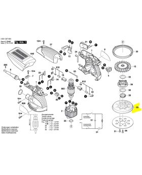 ยางรอง GEX125-1-AE 2609100900 Bosch