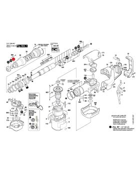 แหวนรอง GSH388 1610103022 Bosch