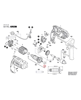 ตลับลูกปืน GSB13RE 2609110153 Bosch