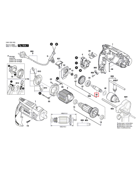 แกนสว่าน GSR16RE 2609110449 Bosch