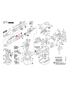 สปริงปลอกรอง GBH5-38D 1610115001 Bosch