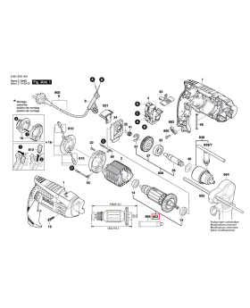 ทุ่น GSB16RE 2609120235 Bosch
