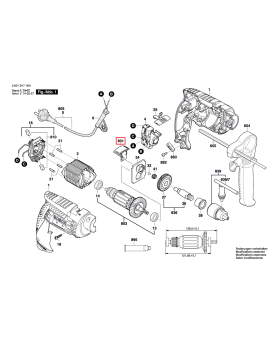 ตัวปรับ GSB16RE 2609160127 Bosch