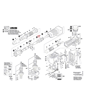 แผ่นควบคุม GSH11E 1610190019 Bosch