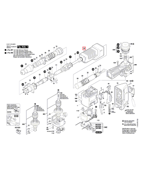 ฝาครอบ GSH11E 1615190093 Bosch