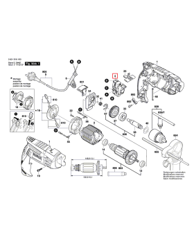 สวิทซ์ปิด-เปิด GSB16RE 1607200270 Bosch