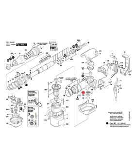 ซีลกันน้ำมัน GSH388 1610290066 Bosch