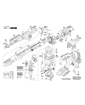ลูกปืน GBH3-28DFR 1610290102 Bosch