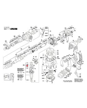 ลูกปืน GBH3-28DFR 1610290102 Bosch
