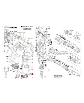 แปรงถ่าน GBH4-32DFR 1614321079 Bosch