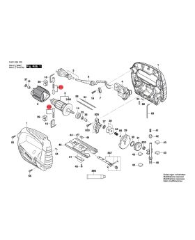 แปรงถ่าน PST54 GST65 2604321919 Bosch