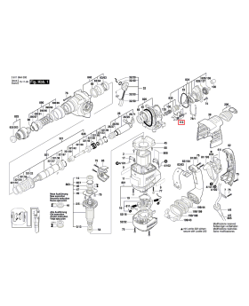 กลุ่มสวิทซ์ GBH3-28DFR 1616325002 Bosch