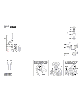 ตัวบิดมือจับ GSH11E 1613349017 Bosch