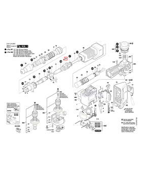 ขายึดพร้อมบู๊ช GSH11E 1610390029 Bosch