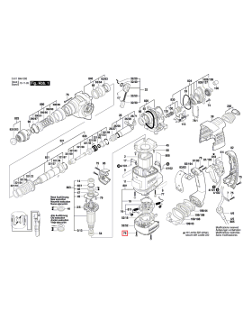 สกรู 2603490023 Bosch