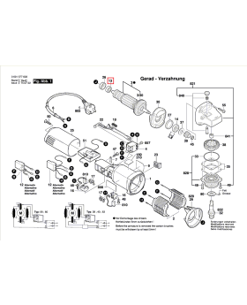ลูกปืน GBH4-32DFR 2600905032 Bosch