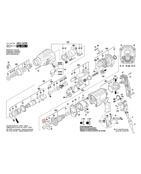 ลูกปืน GBH2-26DFR 1610905048 Bosch