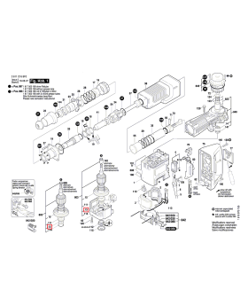 ลูกปืน GSH11E 2610909310 Bosch