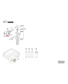 จำปา GSB16RE 2607950007 Bosch
