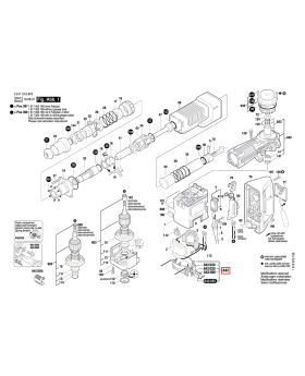 ซองแปรงถ่าน GSH11E 1600A005AF Bosch