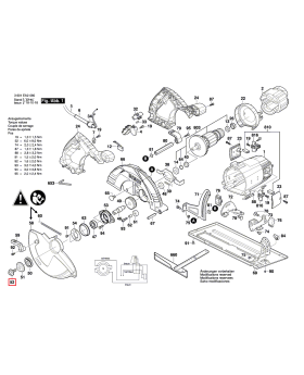 สกรู GKS235 1619P01634 Bosch