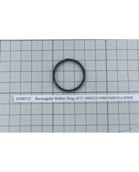 Rectangular Rubber Ring AG7-100S(22) 036025001014 MWK