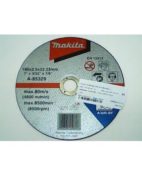 ใบตัดเหล็ก 7นิ้ว 2.5mm A-85329 Makita