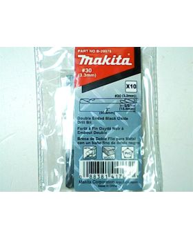 ดอกสว่าน HSS 2หัว #30 10Pcs รีเว็ทเบอร์ 4 B-29979 Makita