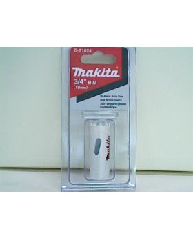 โฮลซอว์ เจาะไม้/เหล็ก/พลาสติก 3/4นิ้ว D-21624 Makita