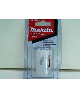 โฮลซอว์ เจาะไม้/เหล็ก/พลาสติก 1-1/8นิ้ว D-21674 Makita