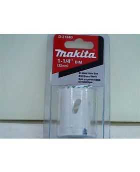 โฮลซอว์ เจาะไม้/เหล็ก/พลาสติก 1-1/4นิ้ว D-21680 Makita