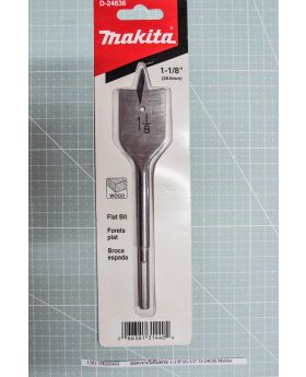 ดอกเจาะไม้ใบพาย 1-1/8นิ้วx6-1/2นิ้ว D-24636 Makita
