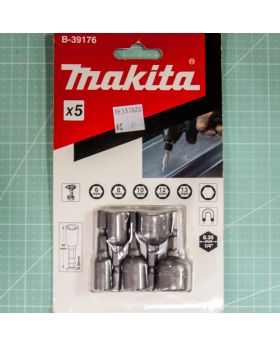 ดอกไขควงหัวลูกบล็อก 5ดอก 6 8 10 12 13 B-39176 Makita