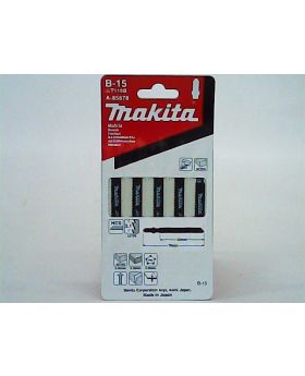 ใบจิ๊กซอว์ตัดไม้ ดาบ B-15 5Pcs A-85678 Makita