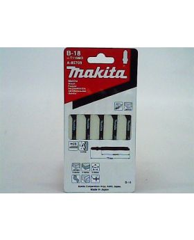 ใบจิ๊กซอว์ตัดไม้ ดาบ B-18 5Pcs A-85709 Makita