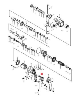 Switch TG813TLB-1 HR2020(68) 650508-0 Makita