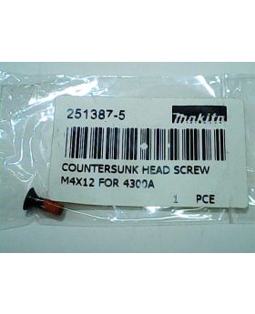 น็อต #4 M4X12 4300BA 251387-5 Makita