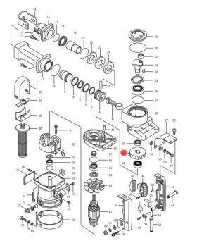 เฟือง HM1201(40) 221701-9 Makita
